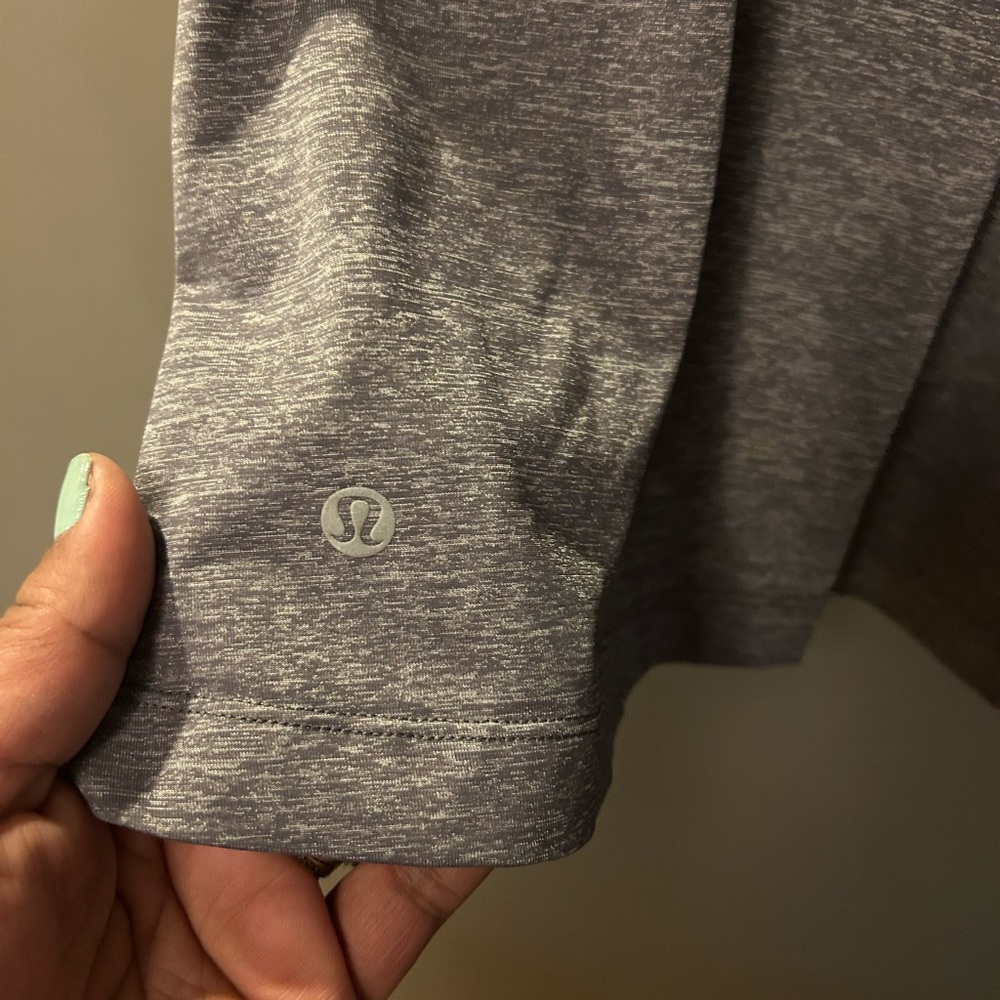 Lululemon Shirt - gray heather “Back at it Tank” - Picture 5 of 8